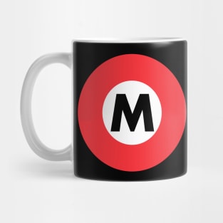 Tokyo Metro - Marunouchi Line Black Mug